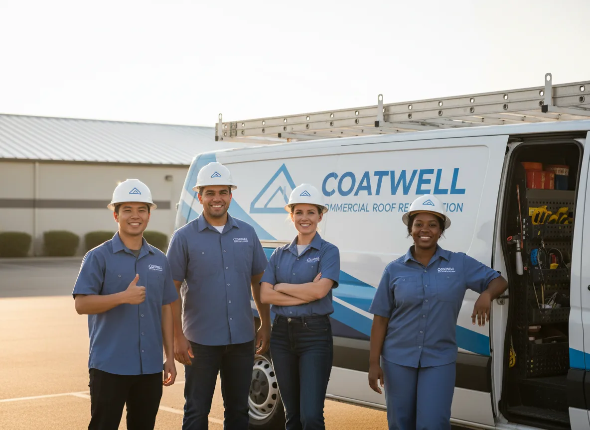 Commercial roof coating company in Greenway, AR
